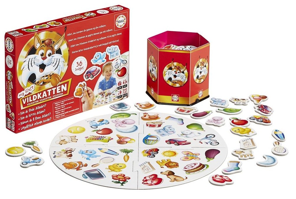 Villkatten My first - 36 brikker - for de minste